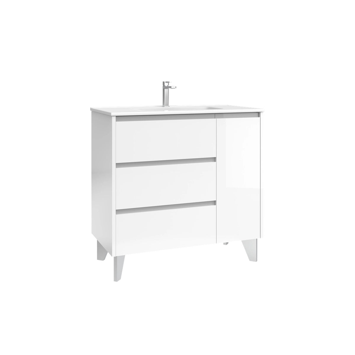 Mueble baño con cajones Cervino - The Bath