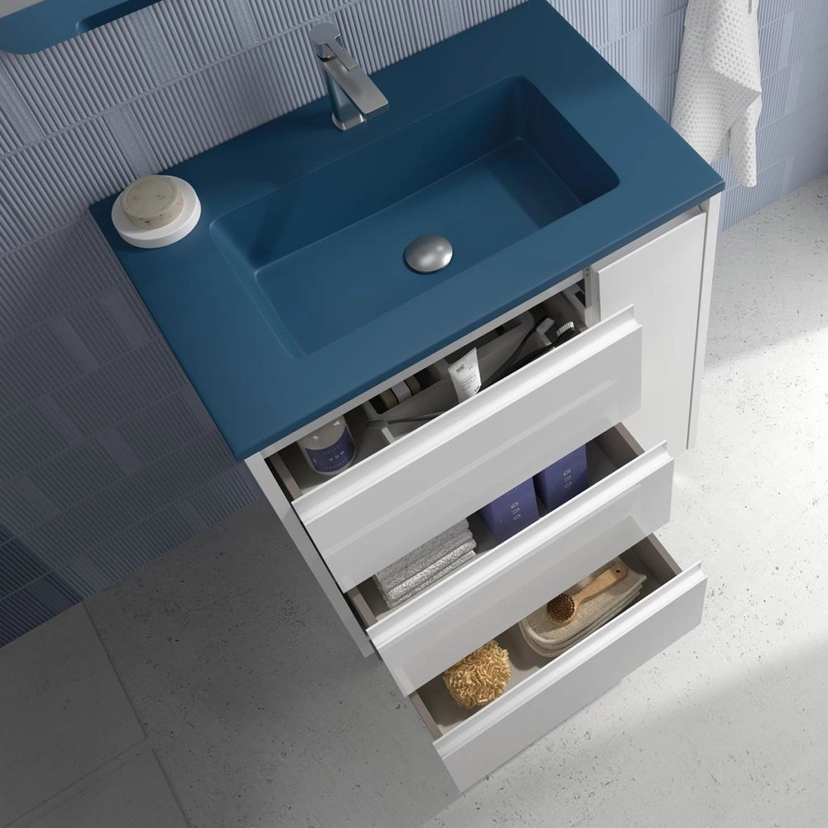 Mueble baño con cajones Cervino - The Bath