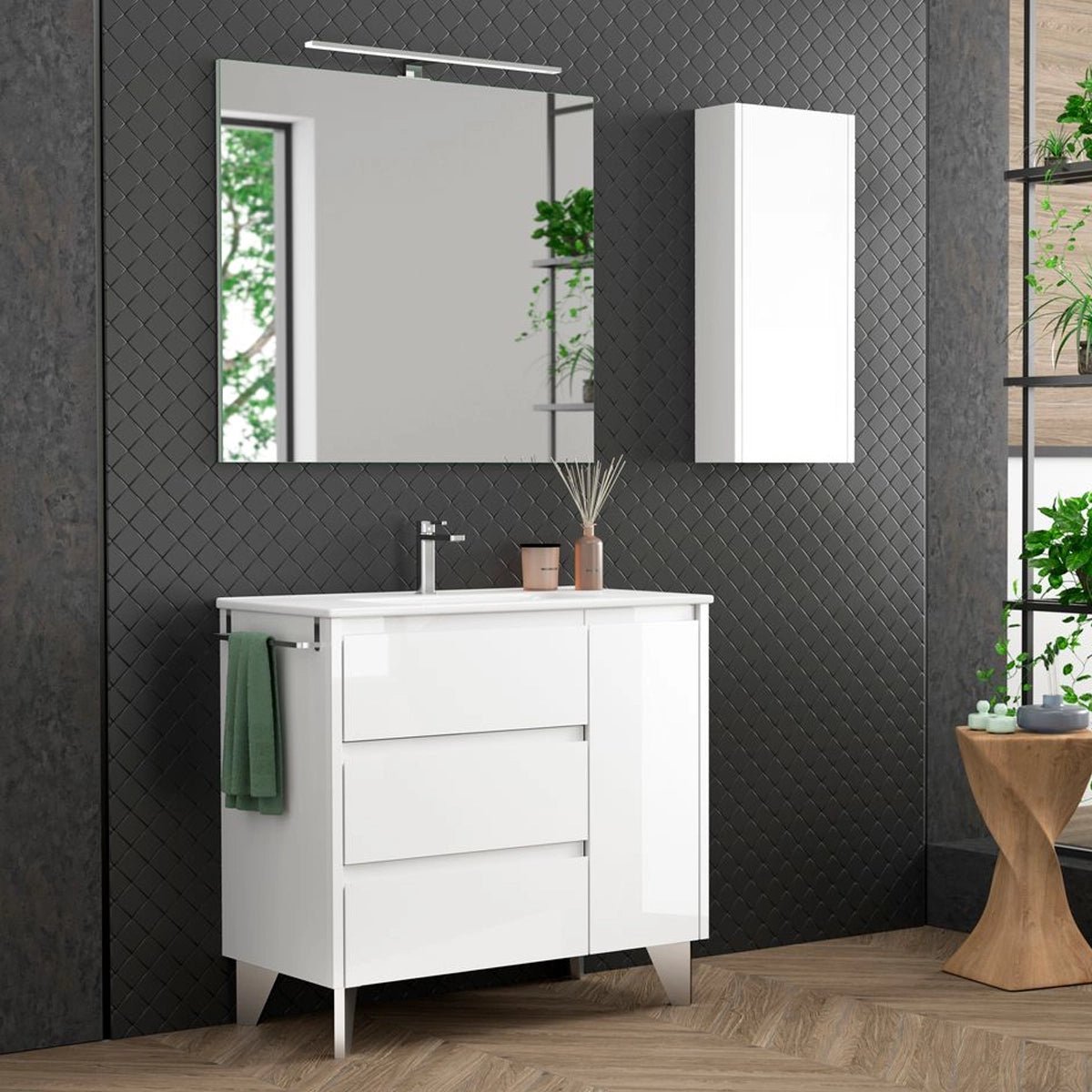Mueble baño con cajones Cervino - The Bath