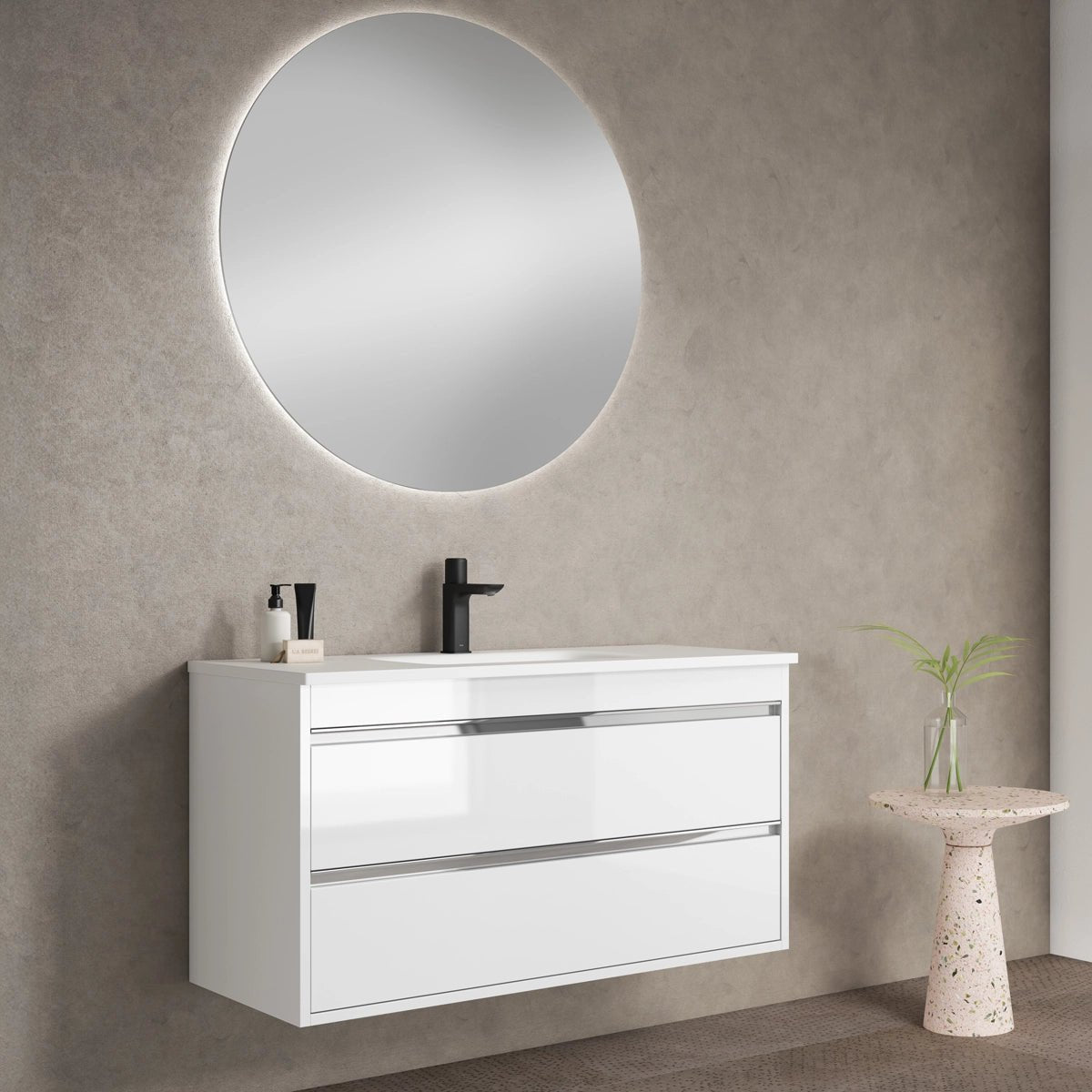 Mueble baño flotante 1 seno Slider - Thebath