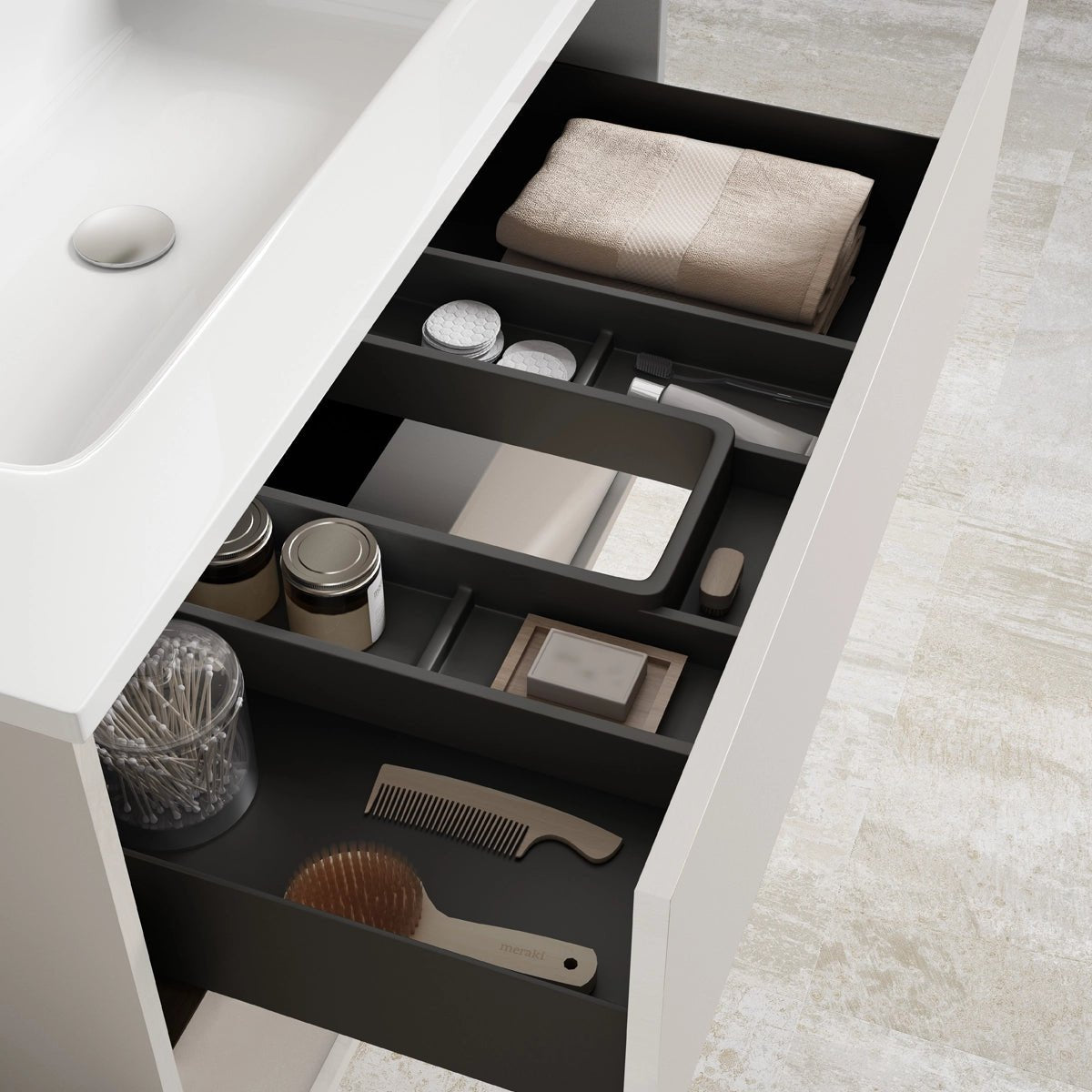 Mueble baño lavabo Frame top - The Bath