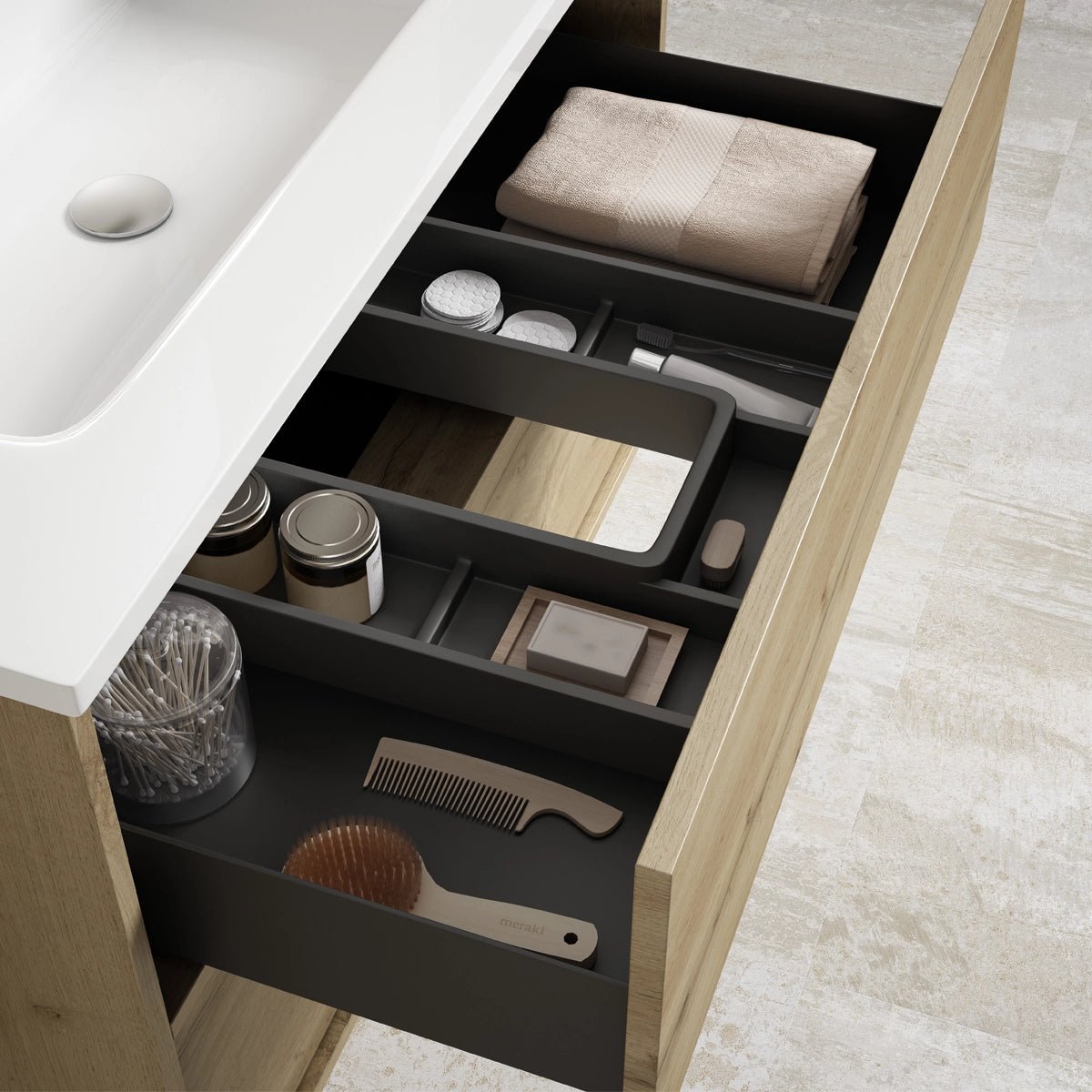 Mueble baño lavabo Frame top - The Bath