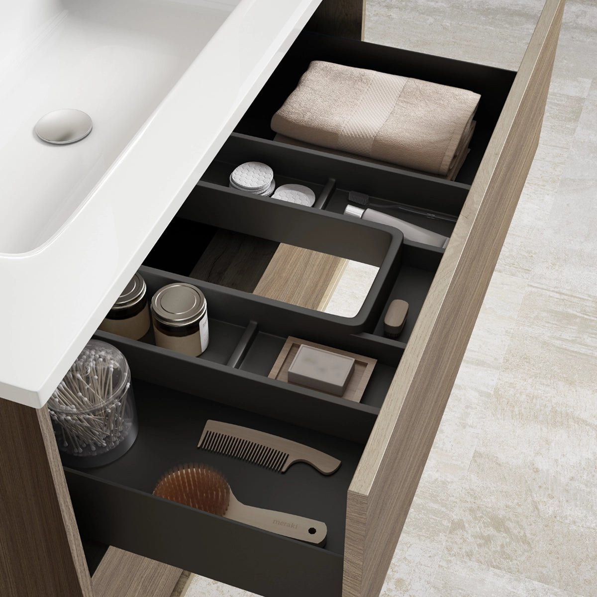 Mueble baño lavabo Frame top - The Bath