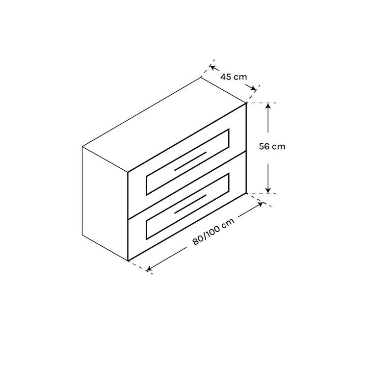 Meuble de salle de bain rustique Brie