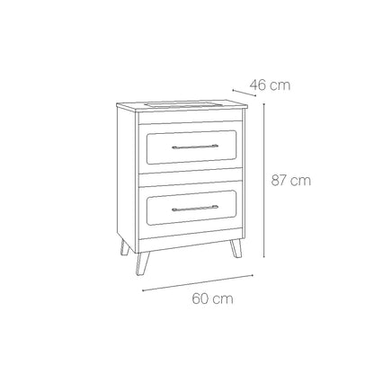 Mueble baño Vintage top - The Bath