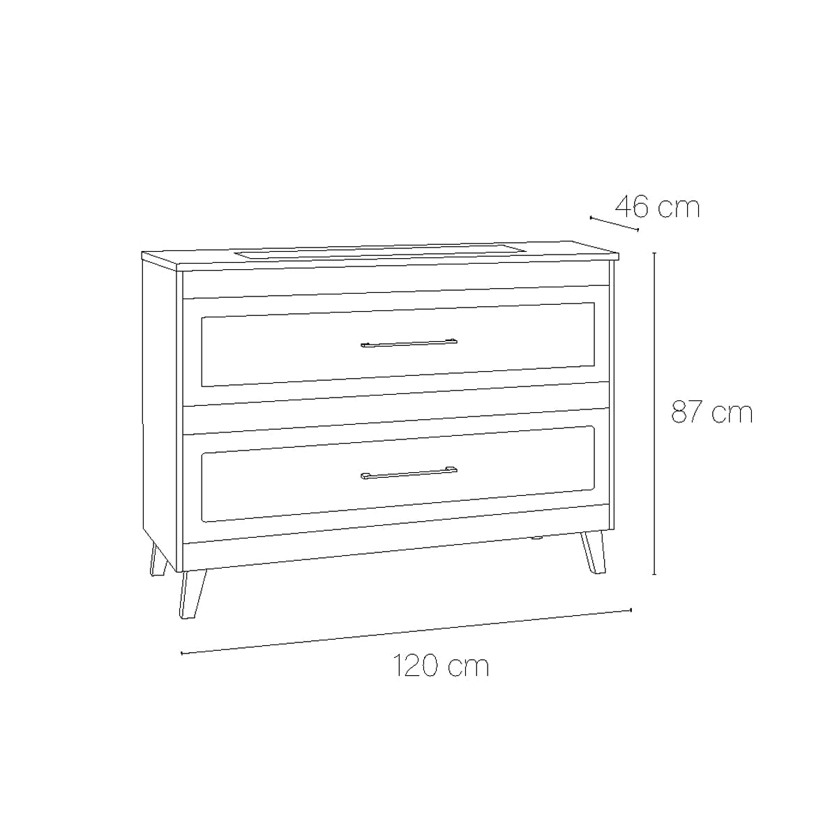 Mueble baño Vintage top - The Bath