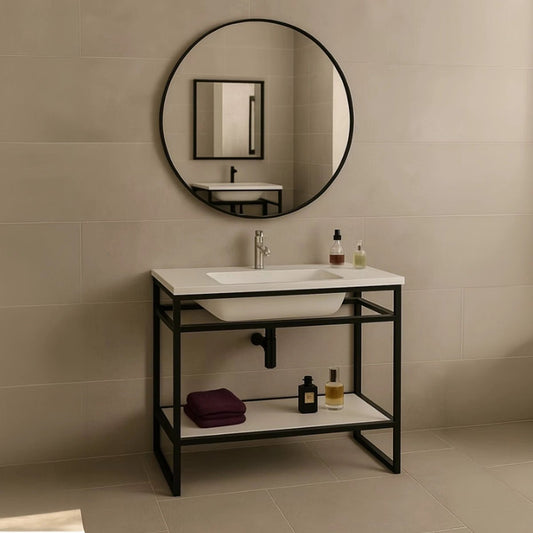 Mueble con toallero Lucía - The Bath