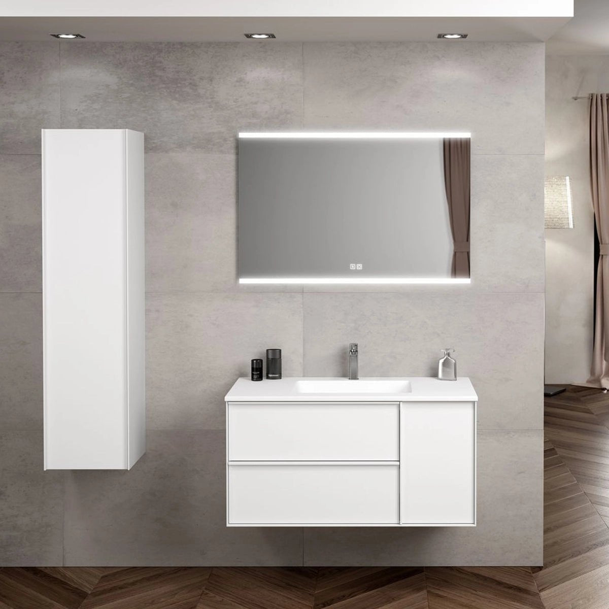 Mueble de baño colgado moderno Oslo - The Bath