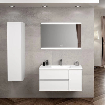 Mueble de baño colgado moderno Oslo - The Bath