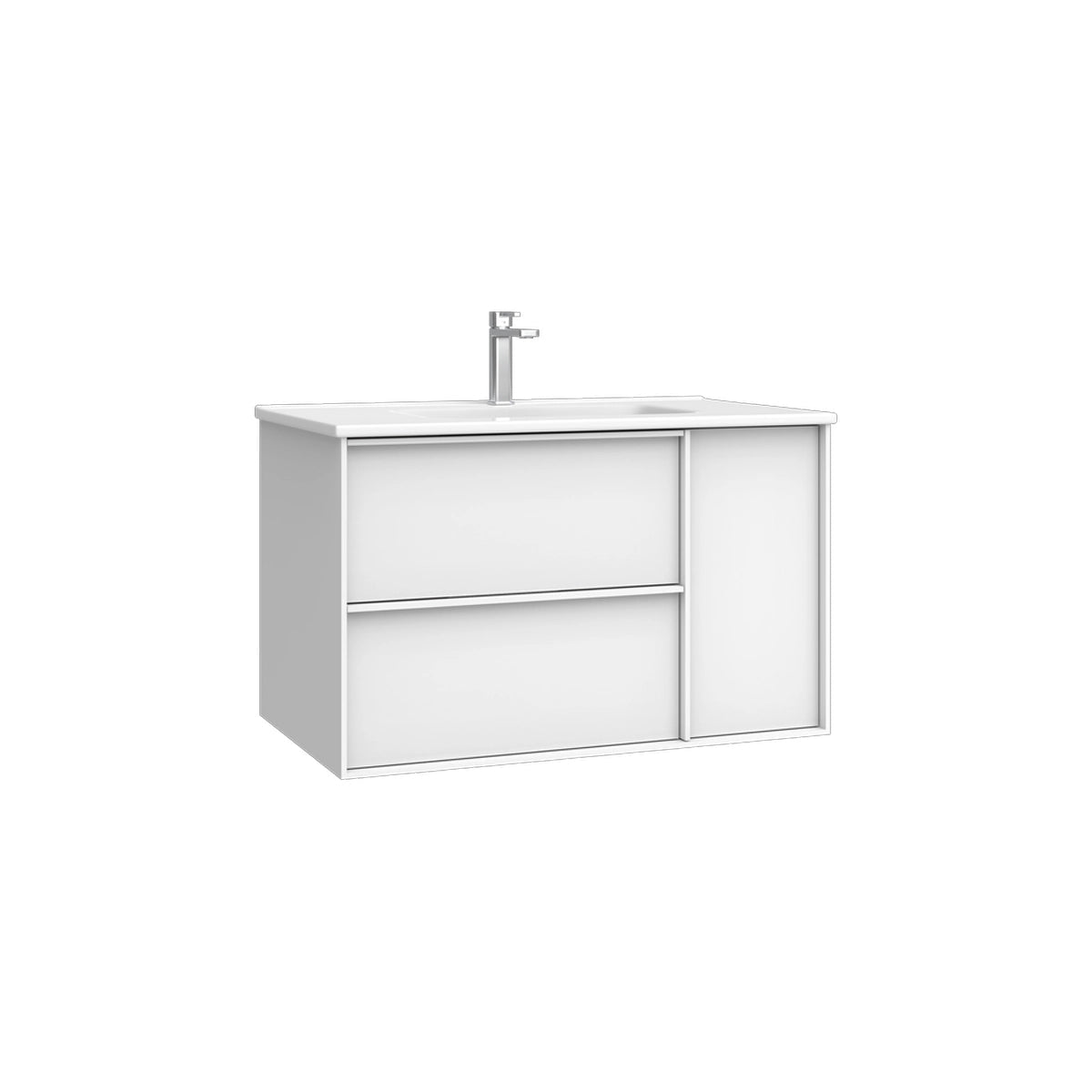 Mueble de baño colgado moderno Oslo - The Bath