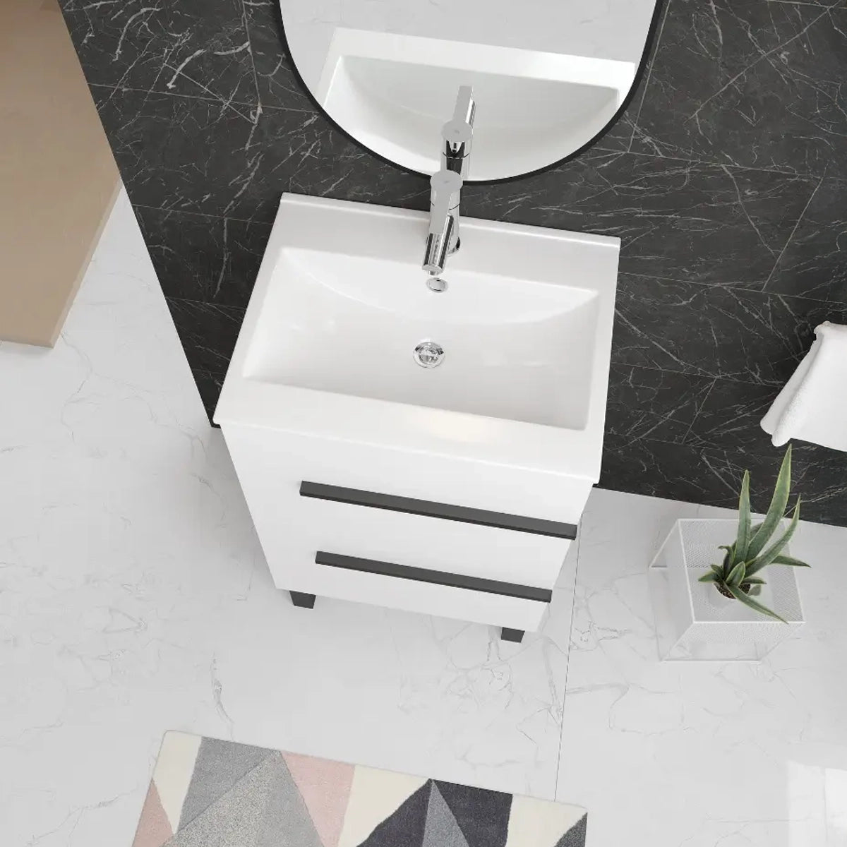 Mueble de baño con fondo reducido Nimes - Thebath