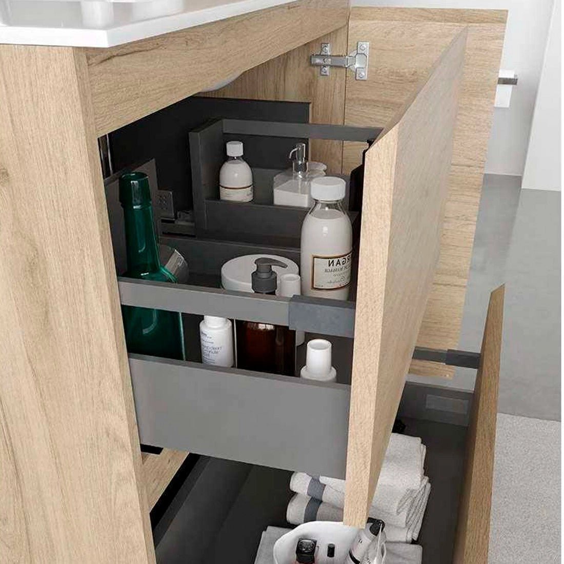 Mueble de baño con patas Luzy