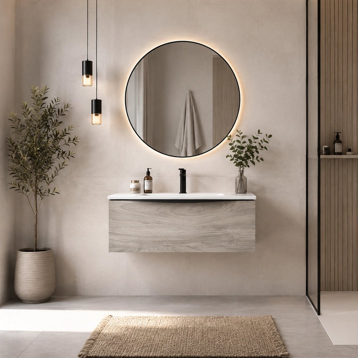 Mueble de baño de pared Landes - The Bath