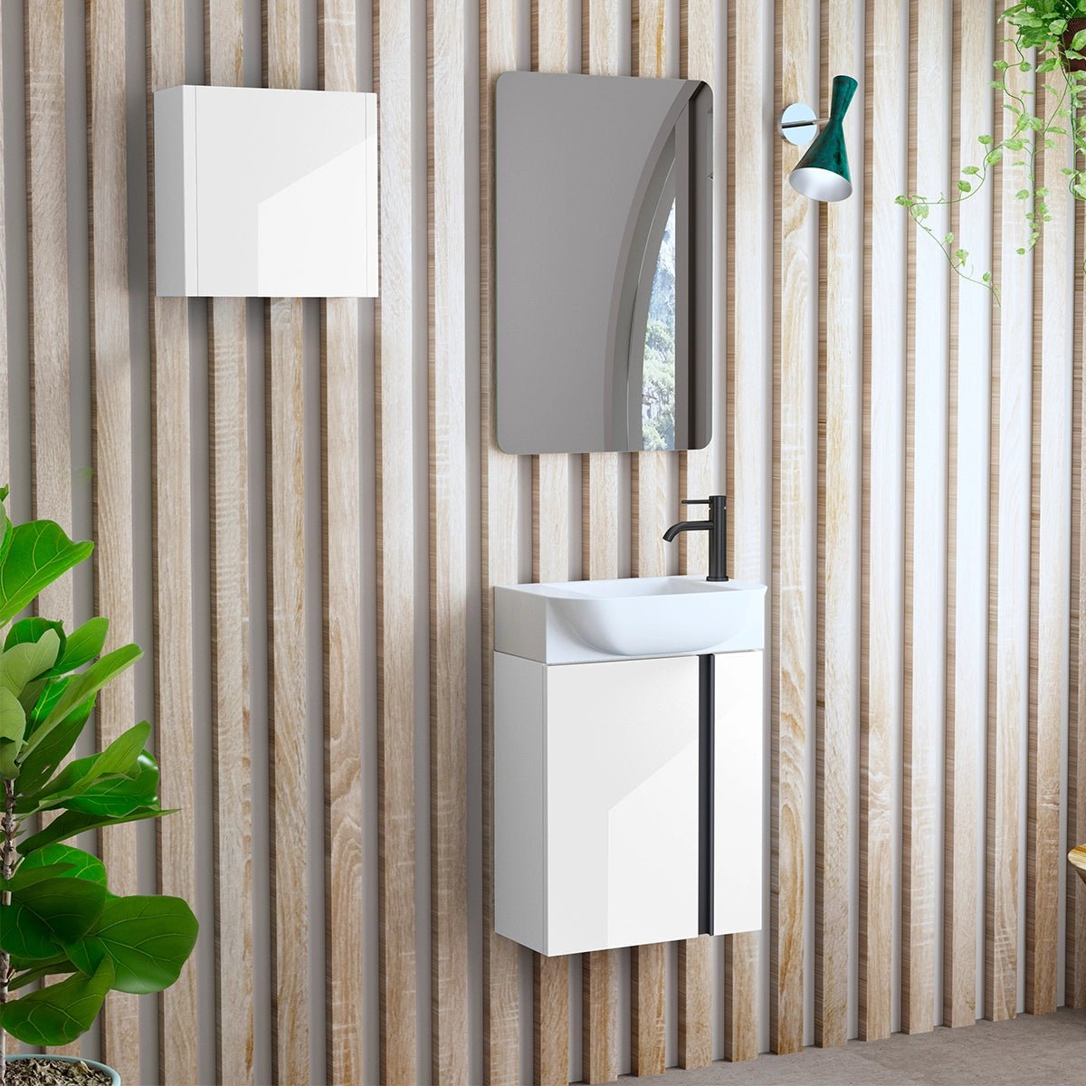 Mueble de baño fondo reducido Versa - The Bath