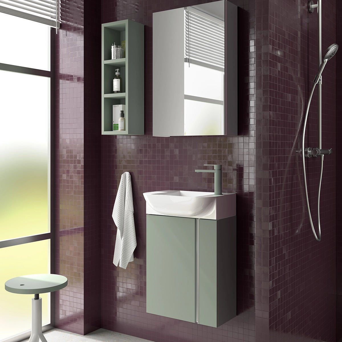 Mueble de baño pequeño Versa - The Bath