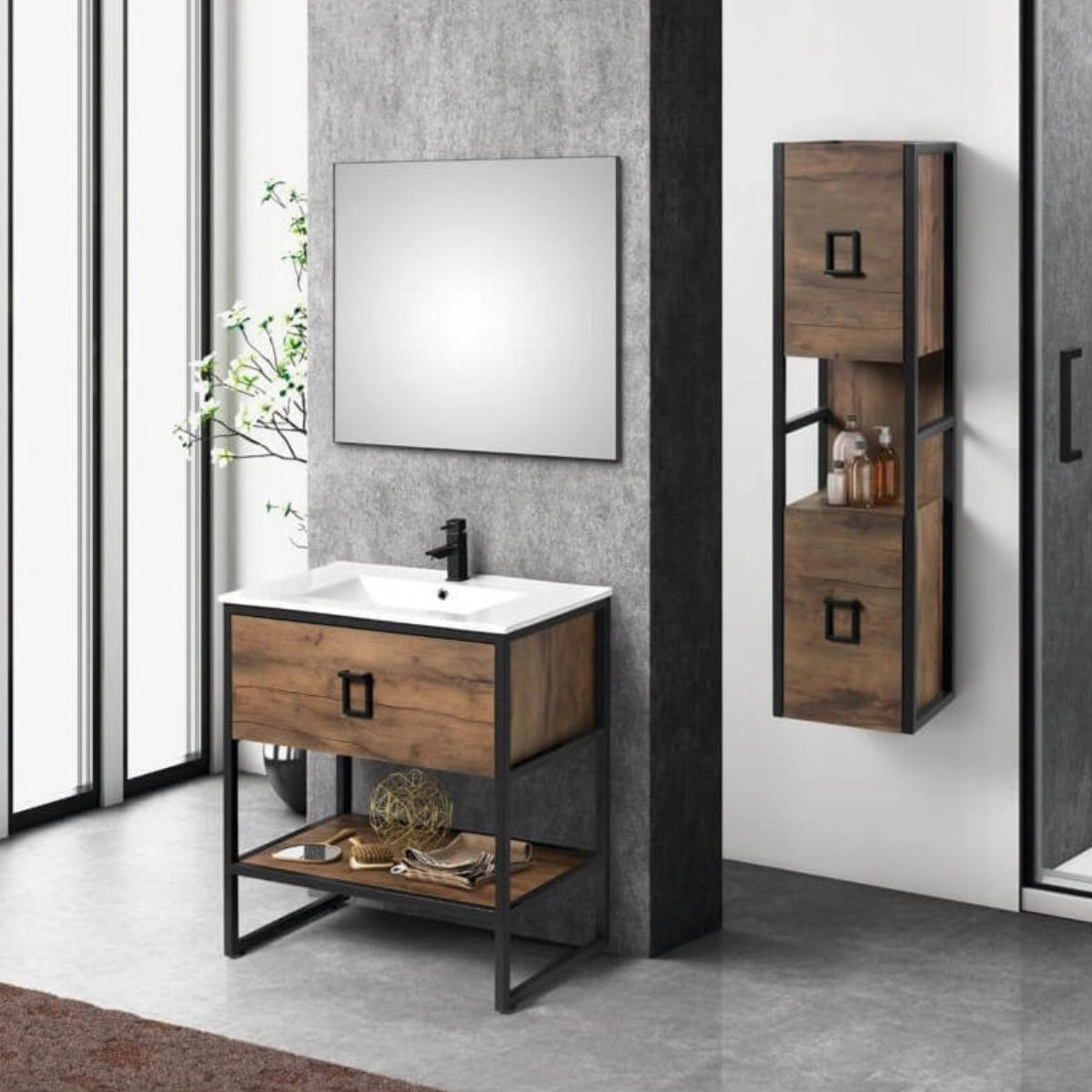 Mueble de baño un cajón Gorbea