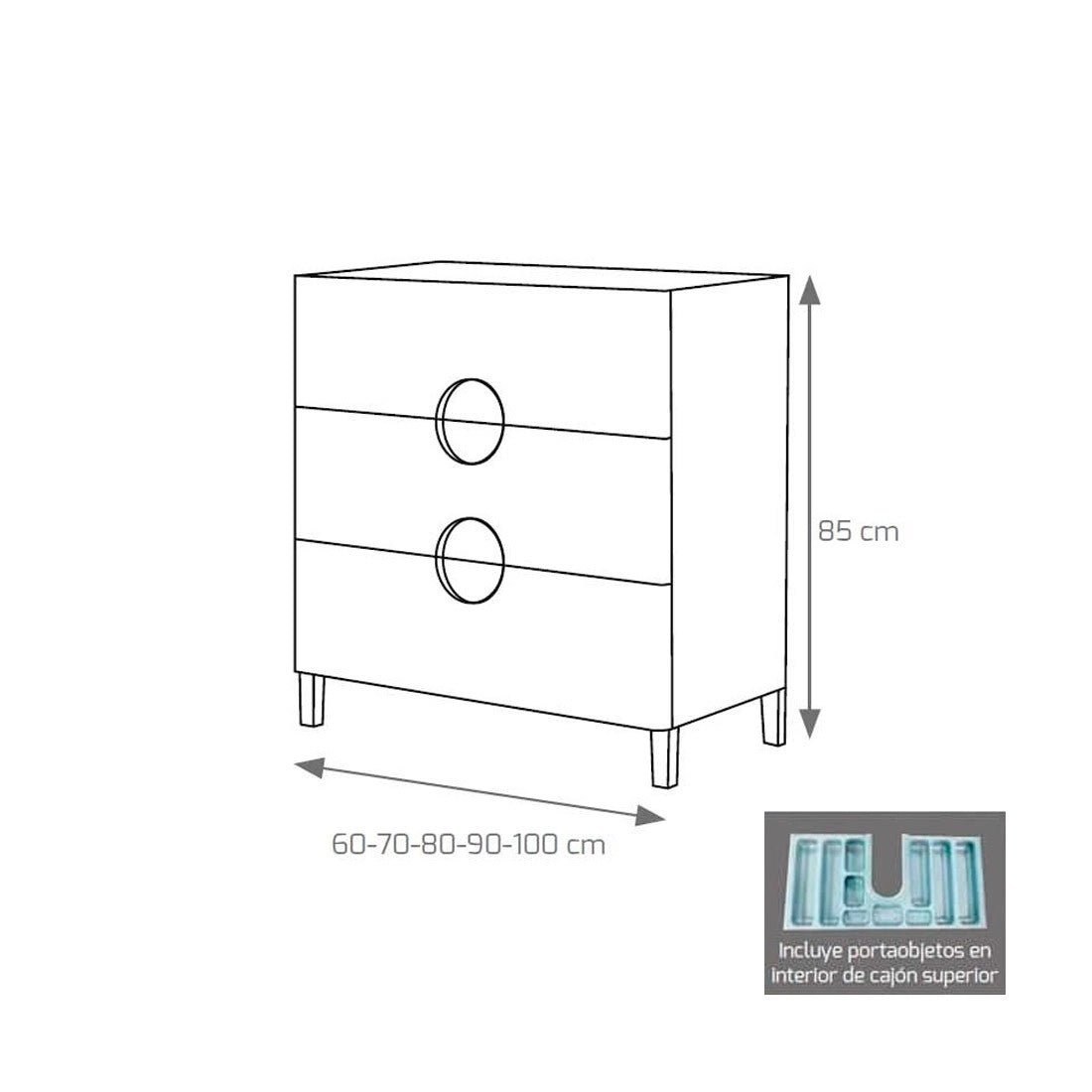 Mueble de colores Circular