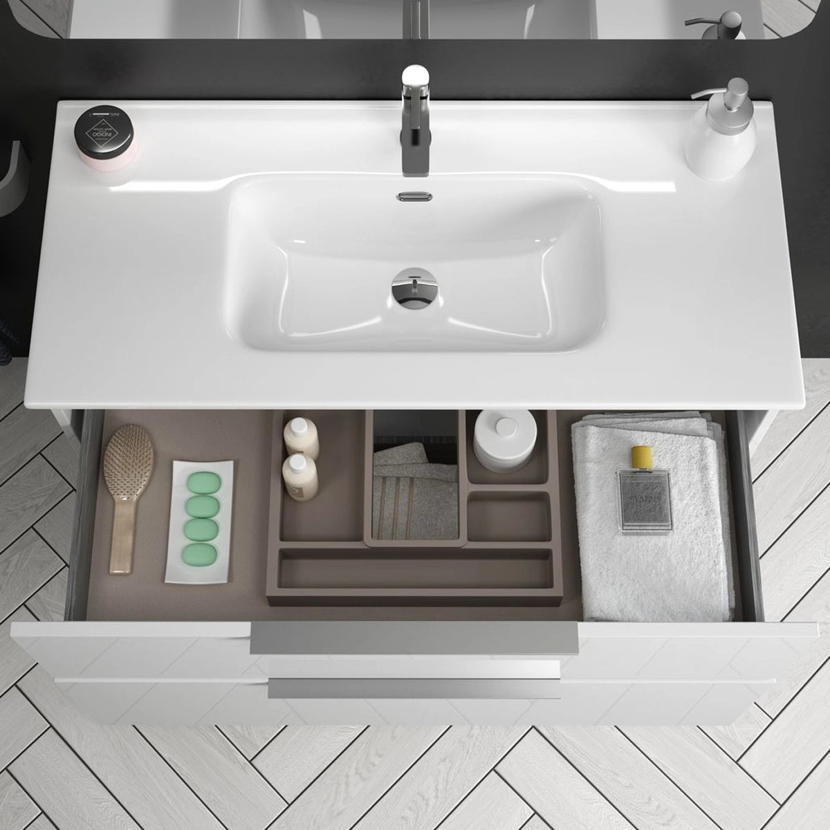 Mueble de lavabo suspendido Galsaky - The Bath