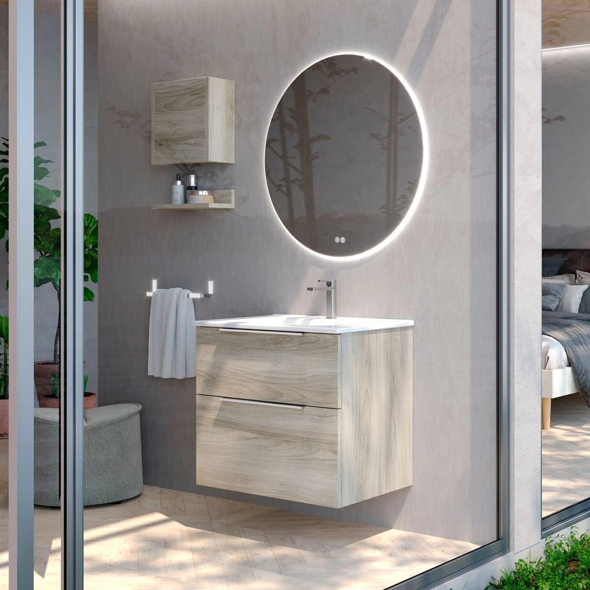 Mueble de lavabo suspendido Galsaky - The Bath