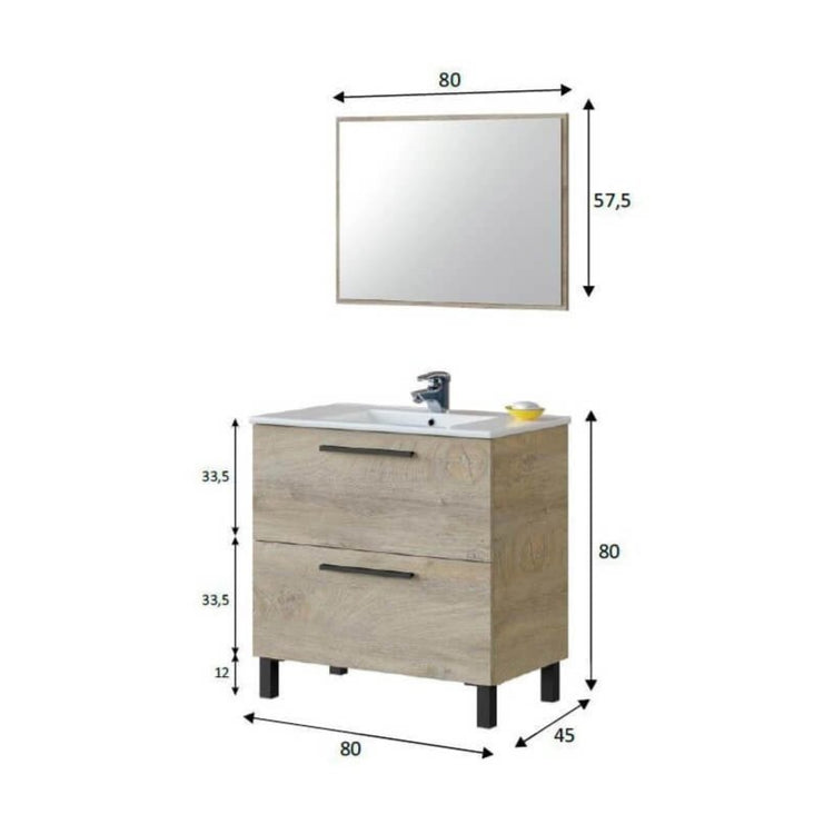 Meuble de salle de bain Air