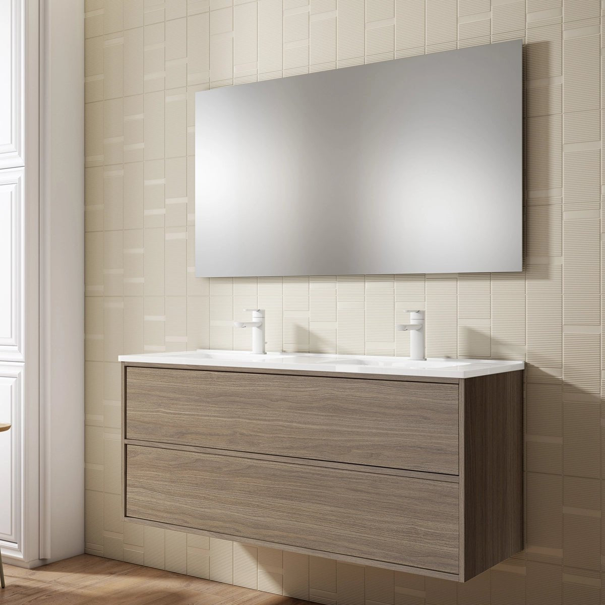 Mueble para baño con lavabo Frame top - The Bath