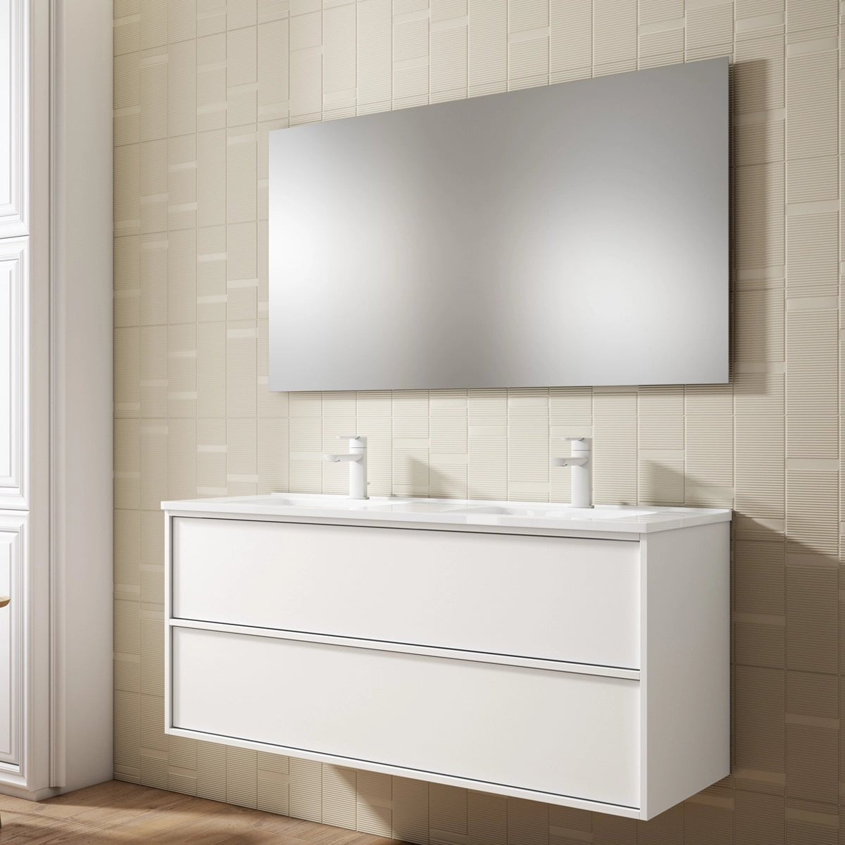 Mueble para baño con lavabo Frame top - The Bath