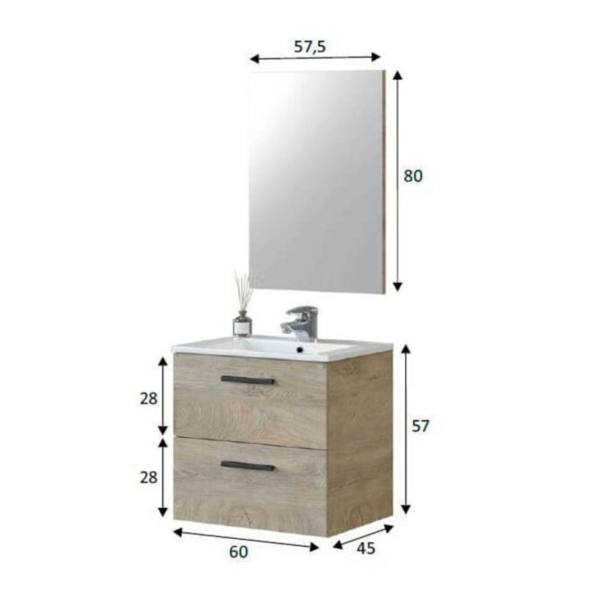 Meuble de salle de bain Noa