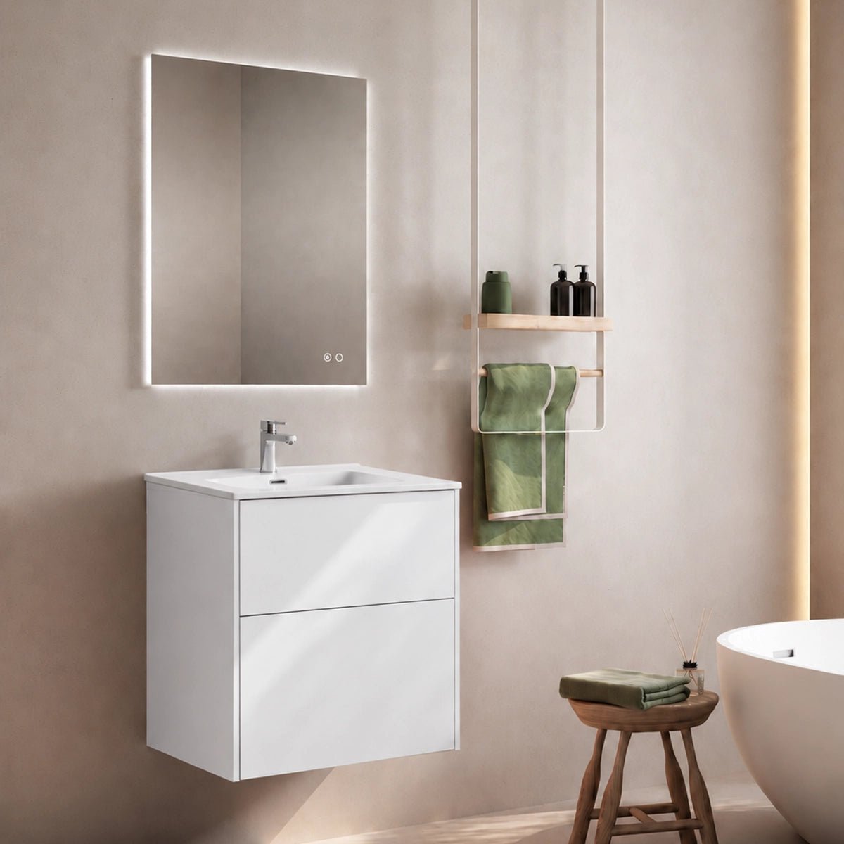 Mueble suspendido cuarto baño Albor - The Bath