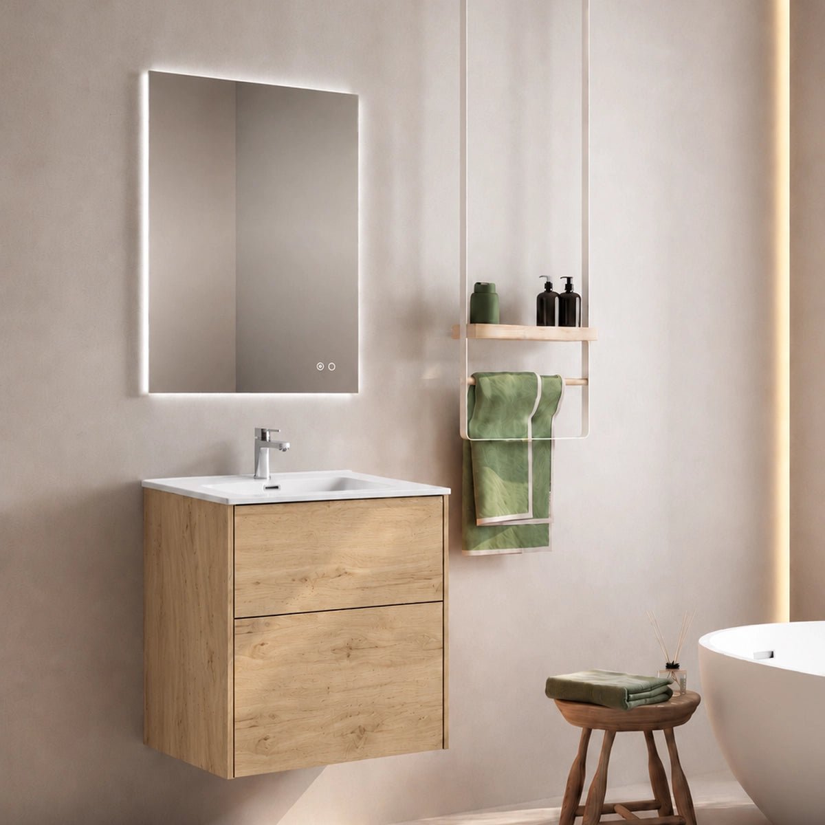 Mueble suspendido cuarto baño Albor - The Bath