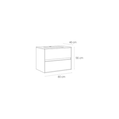 Mueble suspendido para baño Mydesign - Thebath