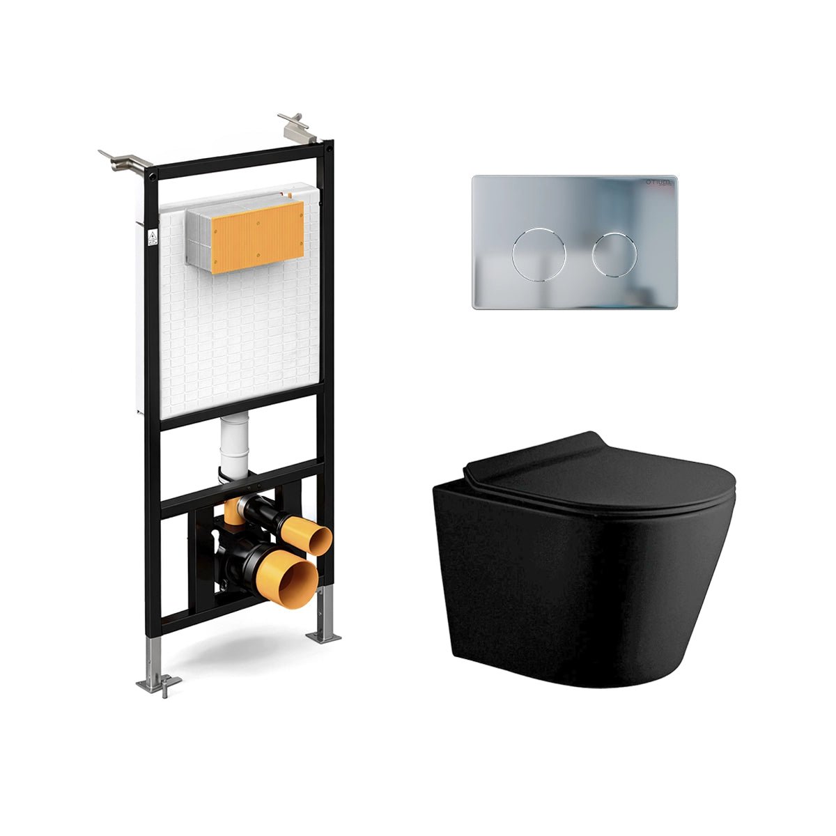 Pack cisterna empotrada suspendida + Inodoro Hada - The Bath