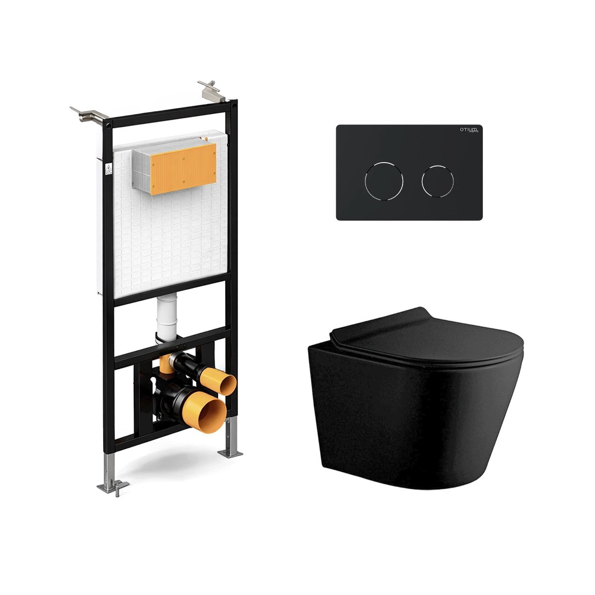 Pack cisterna empotrada suspendida + Inodoro Hada - The Bath