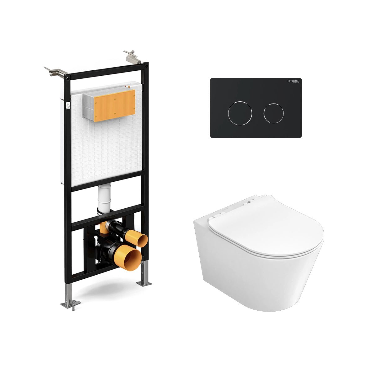 Pack cisterna + inodoro Bolonia suspendido - The Bath
