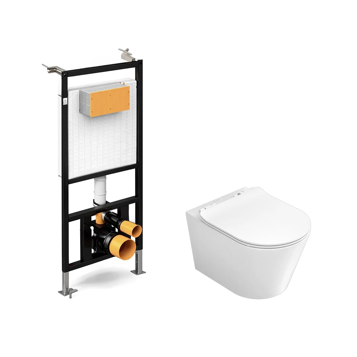 Pack cisterna + inodoro Bolonia suspendido - The Bath