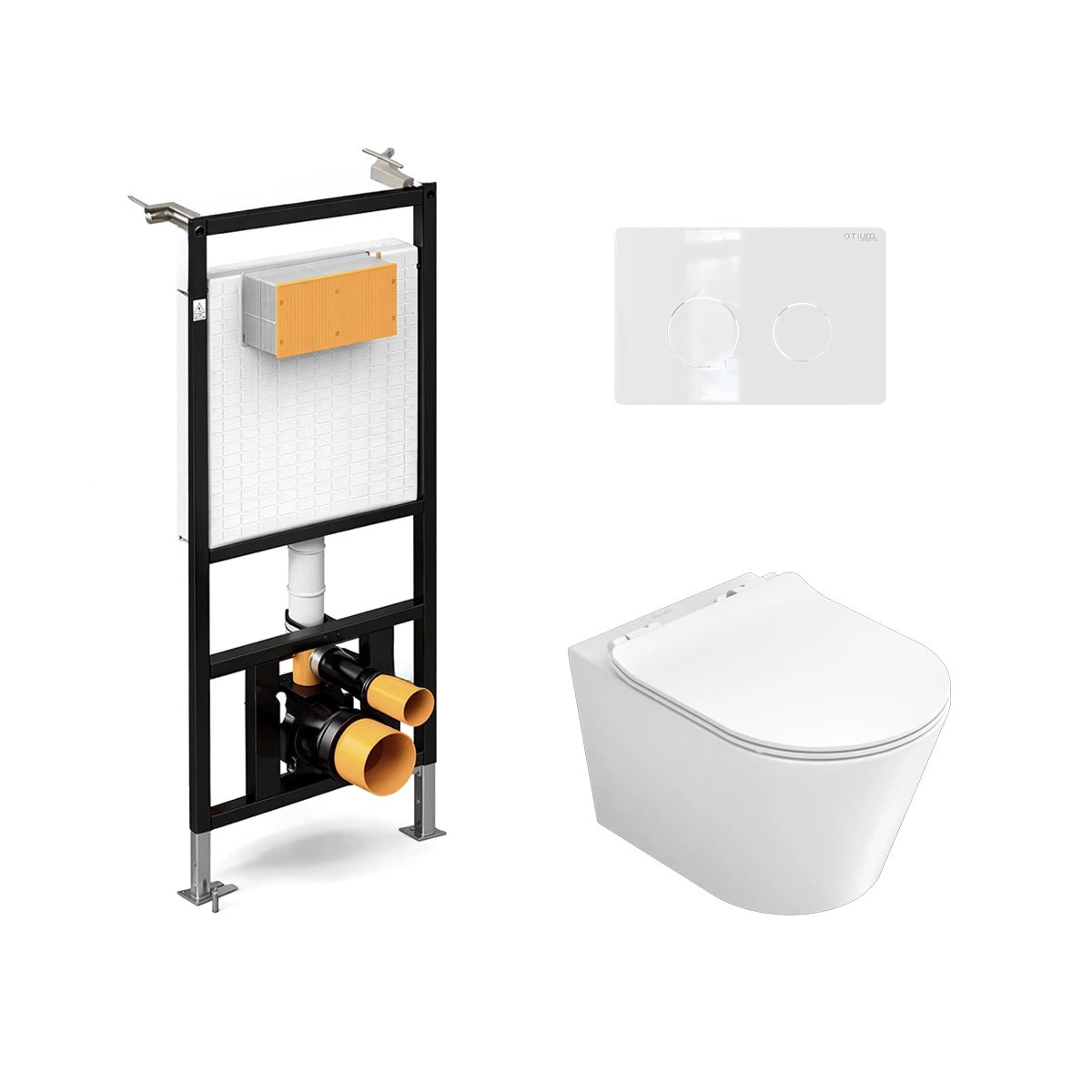 Pack cisterna + inodoro Bolonia suspendido - The Bath