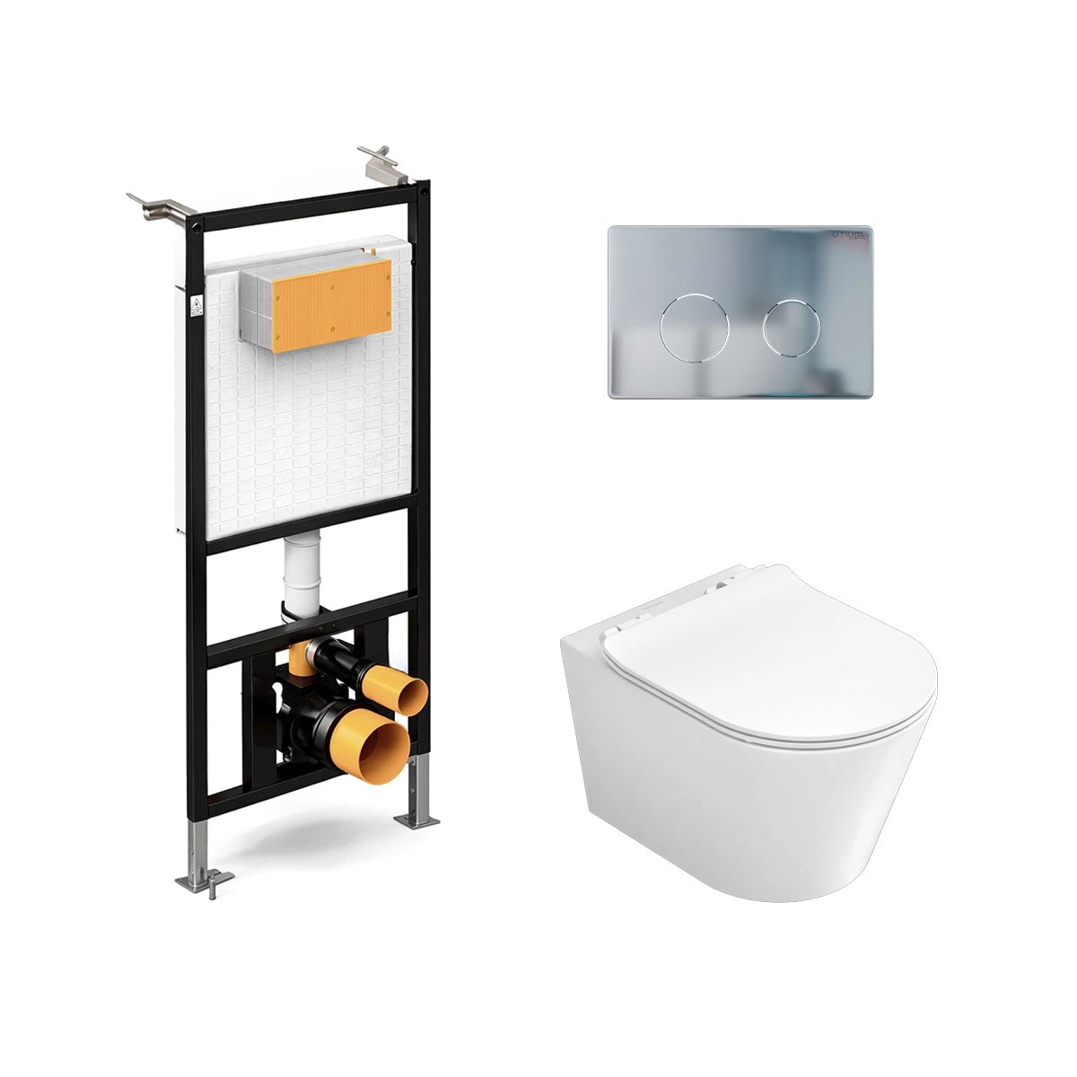 Pack cisterna + inodoro Bolonia suspendido - The Bath