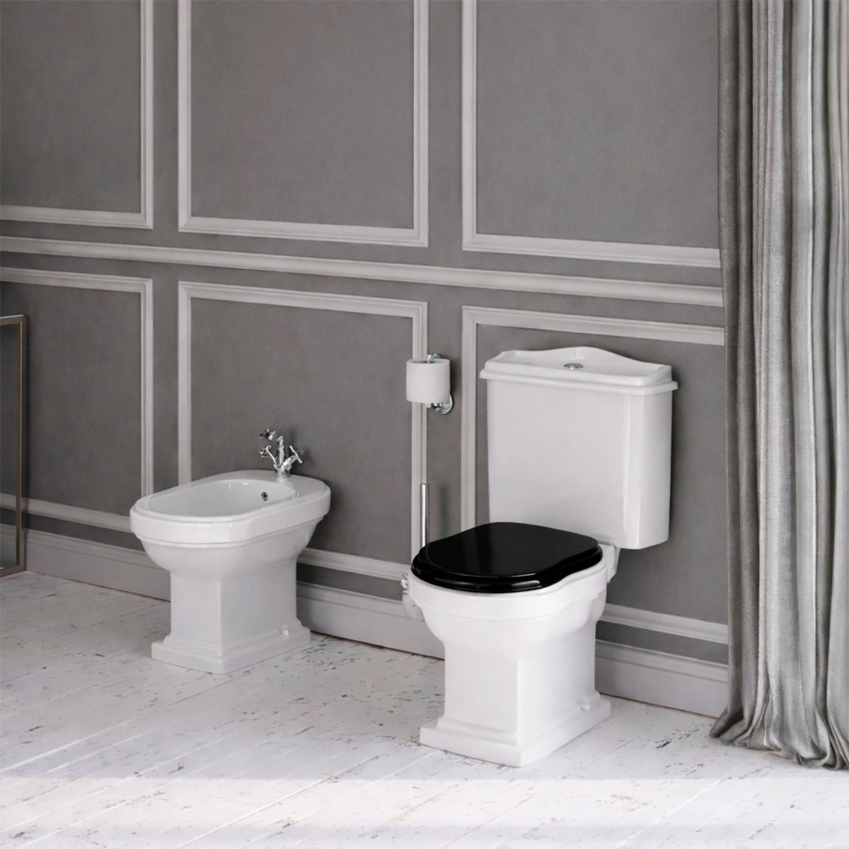 Pack inodoro clásico + bidé Atenas - The Bath