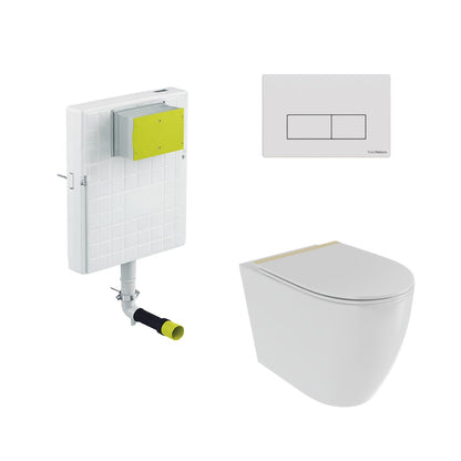 Pack inodoro compacto Elba + cisterna empotrada - The Bath