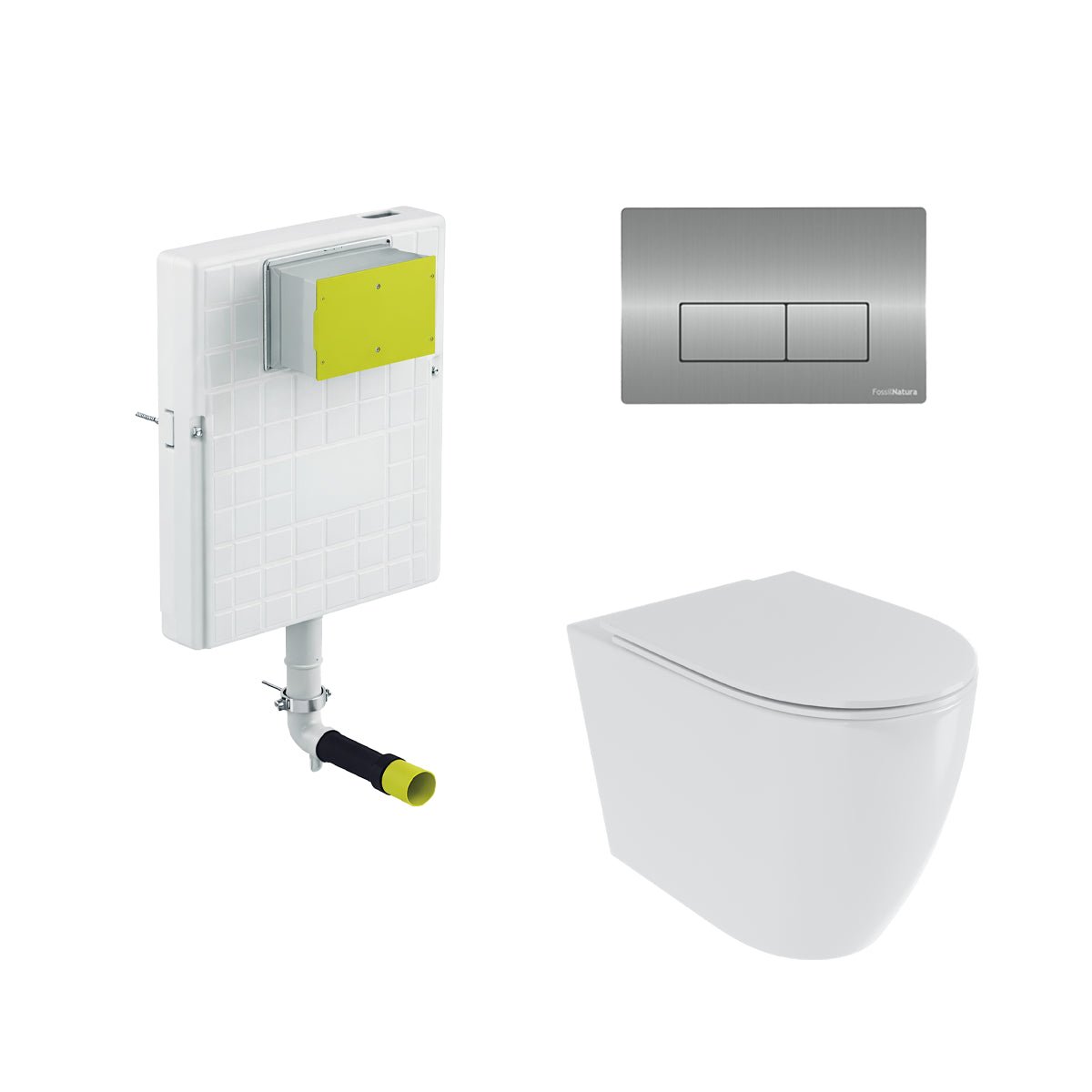 Pack inodoro compacto Elba + cisterna empotrada - The Bath