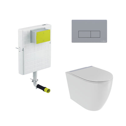 Pack inodoro compacto Elba + cisterna empotrada - The Bath