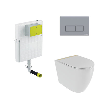Pack inodoro compacto Elba + cisterna empotrada - The Bath