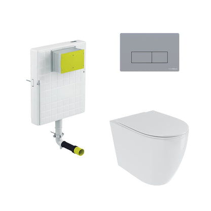 Pack inodoro compacto Elba + cisterna empotrada - The Bath