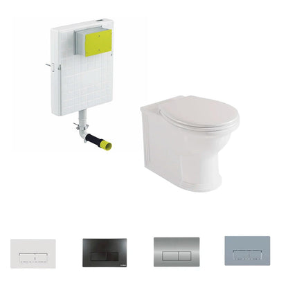 Pack inodoro compacto Olimpia + Cisterna empotrada compacta - The Bath
