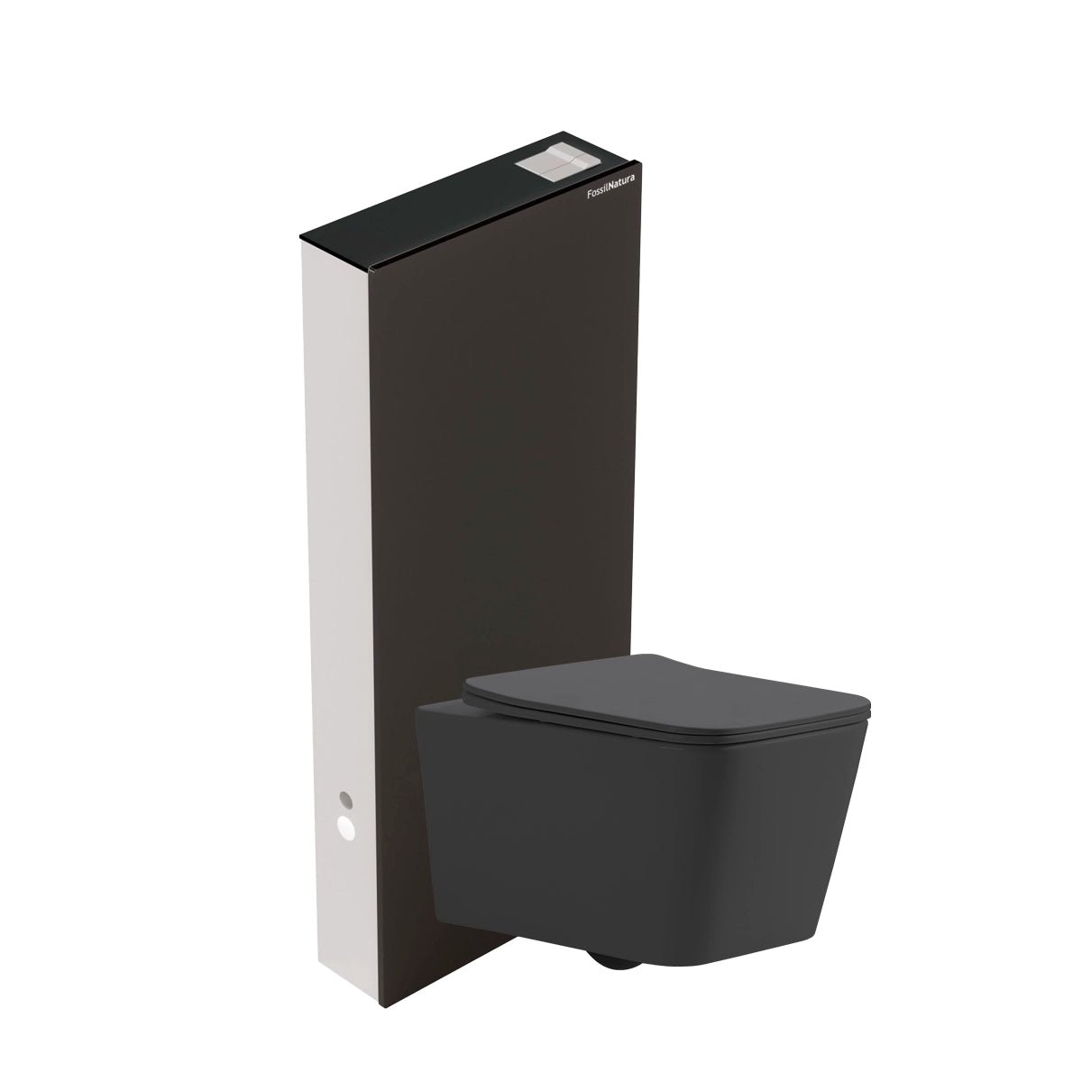 Pack inodoro Florencia mate + cisterna Empire negra - The Bath