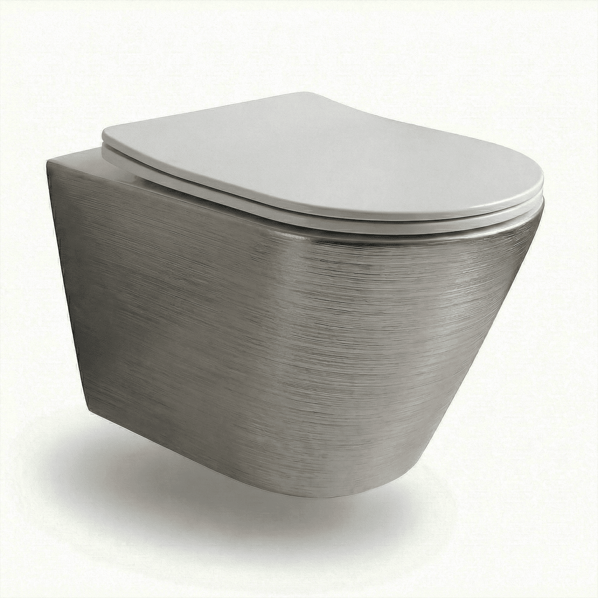 Pack inodoro y bidé suspendido Umbra Plata - Blanco - The Bath