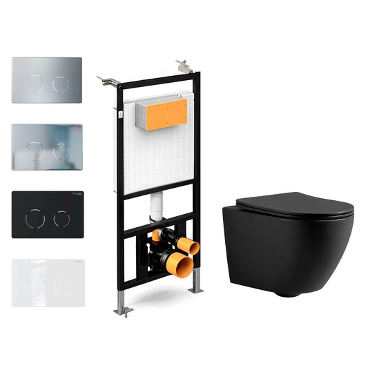 Pack suspendido cisterna empotrada + Wc Suspendido Azores - The Bath