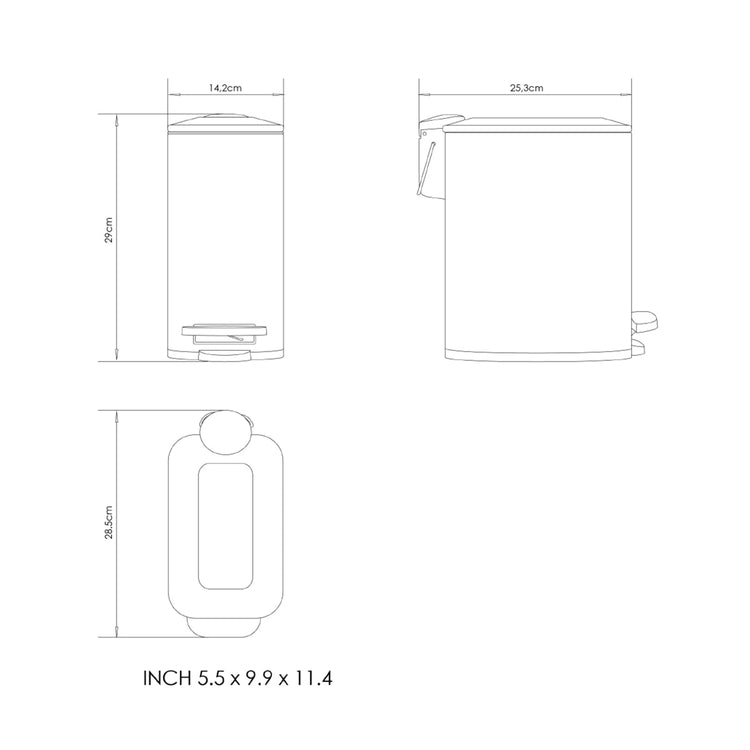 Poubelle design Essentials
