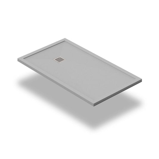 Plato de ducha resina textura pizarra Bay