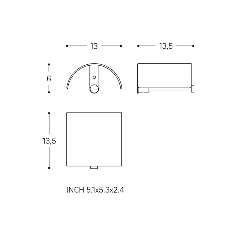 Distributeur de papier hygiénique Logic