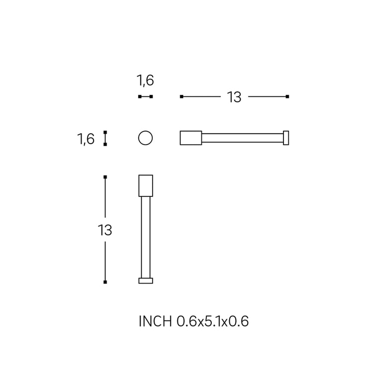 Porte-rouleau de papier toilette Logic